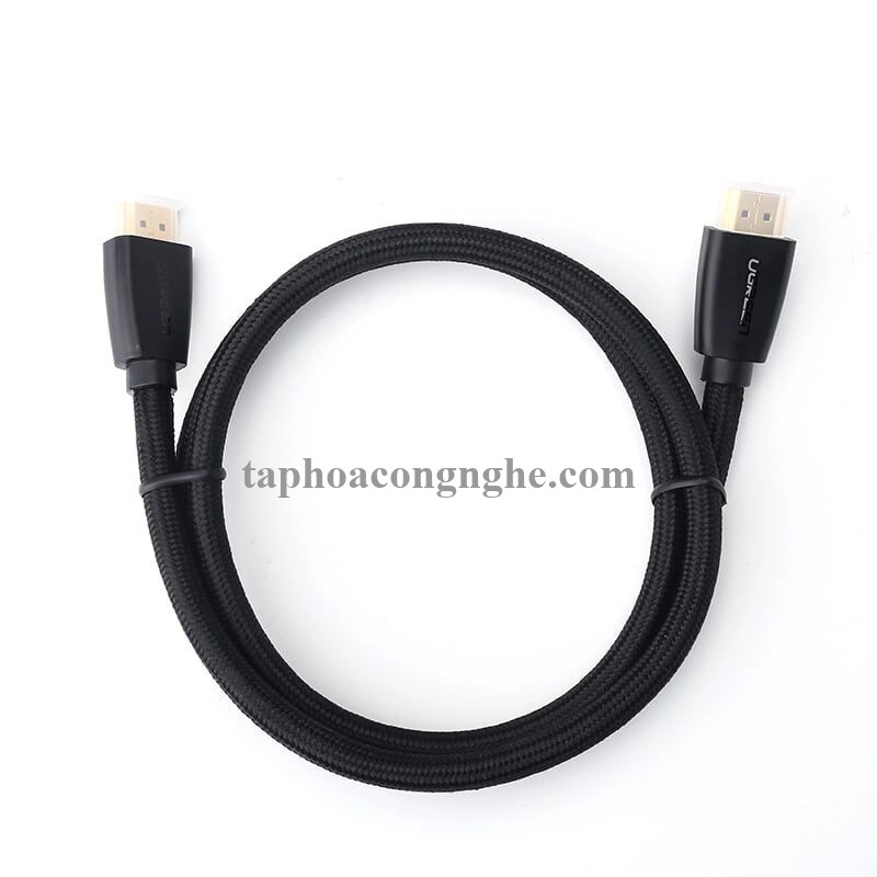 Ugreen 50464 3M màu Đen Cáp tín hiệu HDMI chuẩn 2.0 hỗ trợ phân giải 4K HD118 30050464